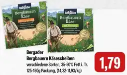 Feneberg Bergader Bergbauern Käsescheiben Angebot