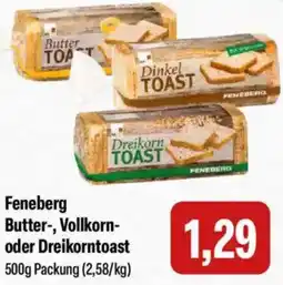 Feneberg Feneberg Butter-, Vollkorn- oder Dreikorntoast Angebot