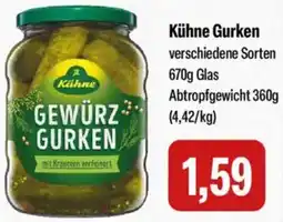 Feneberg Kühne Gurken Angebot