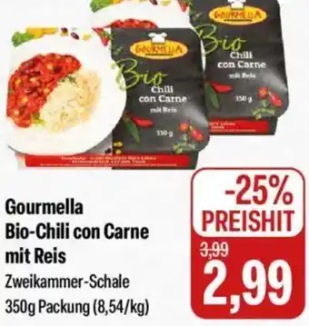 Feneberg Gourmella Bio-Chili con Carne mit Reis Angebot