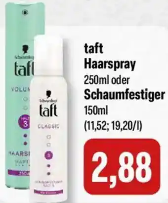 Feneberg taft Haarspray oder Schaumfestiger Angebot