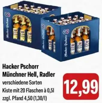 Feneberg Hacker Pschorr Münchner Hell, Radler Angebot