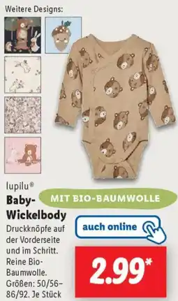 Lidl lupilu Baby Wickelbody Angebot