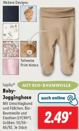 Lidl lupilu Baby Jogginghose Angebot