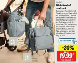 Lidl lupilu Wickeltasche/ -rucksack Angebot