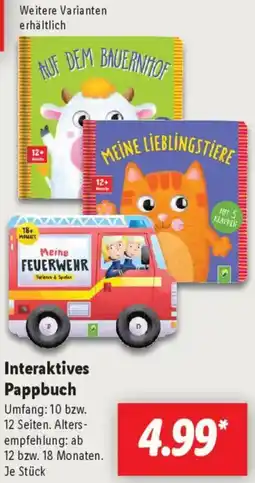 Lidl Interaktives Pappbuch Angebot