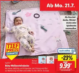 Lidl lupilu Baby-Meilensteindecke Angebot
