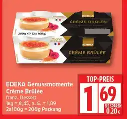Elli Markt EDEKA Genussmomente Crème Brûlée Angebot