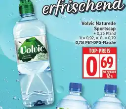 Elli Markt Volvic Naturelle Sportscap Angebot