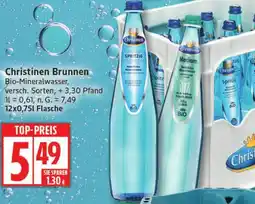 Elli Markt Christinen Brunnen Bio-Mineralwasser Angebot