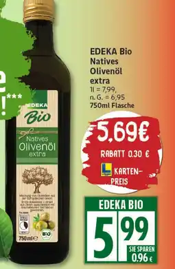 Elli Markt EDEKA Bio Natives Olivenöl extra Angebot