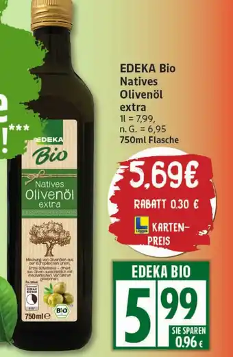Elli Markt EDEKA Bio Natives Olivenöl extra Angebot