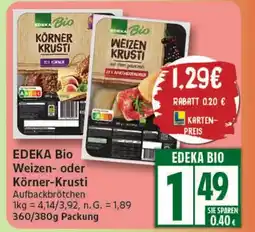 Elli Markt EDEKA Bio Weizen- oder Körner-Krusti Angebot