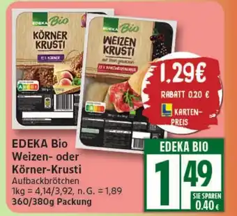 Elli Markt EDEKA Bio Weizen- oder Körner-Krusti Angebot