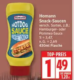 Elli Markt Homann Snack-Saucen Angebot