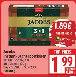 Elli Markt Jacobs Instant-Becherportionen Angebot