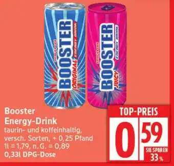 Elli Markt Booster Energy-Drink Angebot