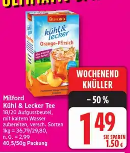 Elli Markt Milford Kühl & Lecker Tee Angebot