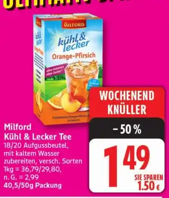 Elli Markt Milford Kühl & Lecker Tee Angebot