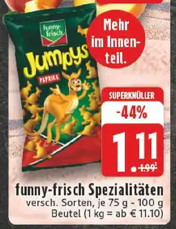 Edeka funny-frisch Spezialitäten Angebot