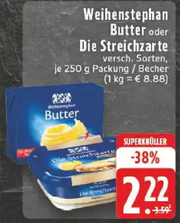 Edeka Weihenstephan Butter oder Die Streichzarte Angebot