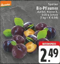 Edeka Spanien Bio-Pflaumen Angebot