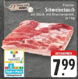 Edeka Frischer Schweinebauch Angebot