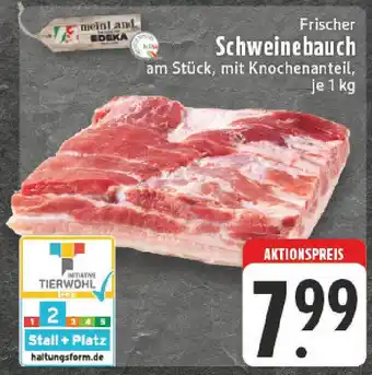 Edeka Frischer Schweinebauch Angebot