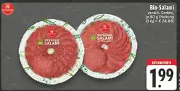 Edeka WILTMANN Bio-Salami Angebot