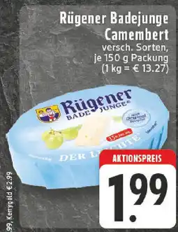 Edeka Rügener Badejunge Camembert Angebot
