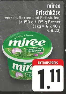 Edeka miree Frischkäse Angebot