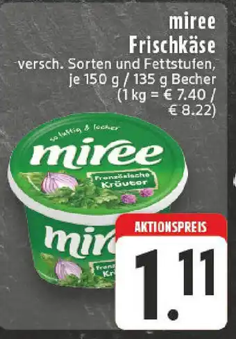 Edeka miree Frischkäse Angebot