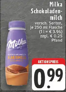 Edeka Milka Schokoladenmilch Angebot