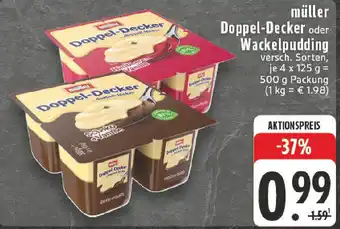 Edeka müller Doppel-Decker oder Wackelpudding Angebot