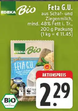Edeka EDEKA Bio Feta G.U. Angebot