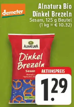 Edeka demeter Alnatura Bio Dinkel Brezeln Angebot
