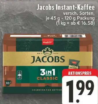 Edeka Jacobs Instant-Kaffee Angebot