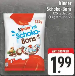 Edeka Kinder Schoko- Bons Angebot