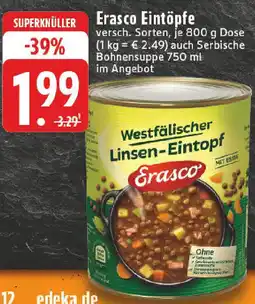 Edeka Erasco Eintöpfe Angebot