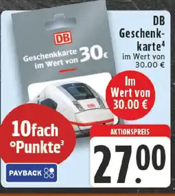 Edeka DB Geschenkkarte Angebot