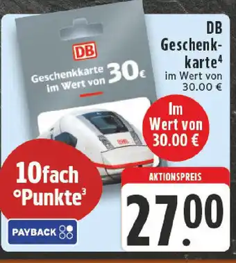 Edeka DB Geschenkkarte Angebot