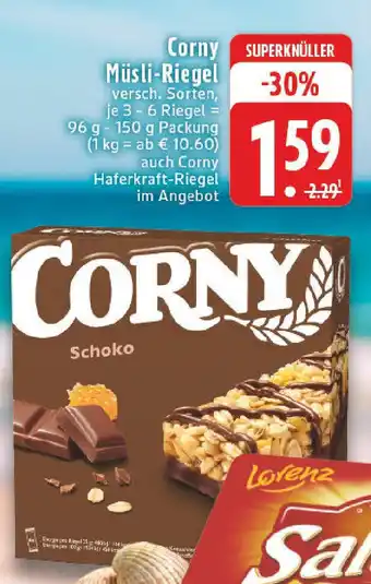 Edeka Corny Müsli-Riegel Angebot