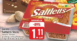 Edeka Lorenz Saltletts Sticks Angebot