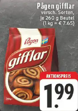 Edeka Pågen gifflar Angebot