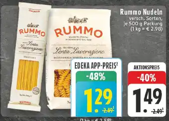Edeka Rummo Nudeln Angebot