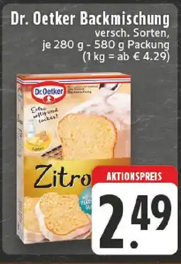 Edeka Dr. Oetker Backmischung Angebot