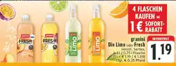 Edeka granini Die Limo oder Fresh Angebot