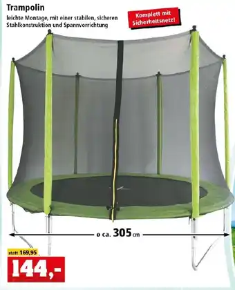 Thomas Philipps Trampolin Angebot