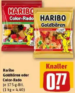 REWE Haribo Goldbären oder Color-Rado Angebot