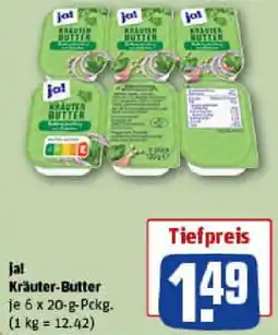 REWE ja! Kräuter-Butter Angebot